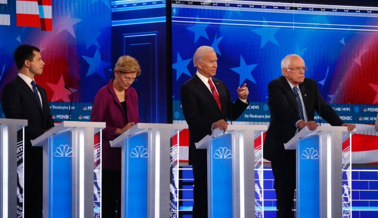 Sanders pushes ahead of Warren in Monmouth national poll