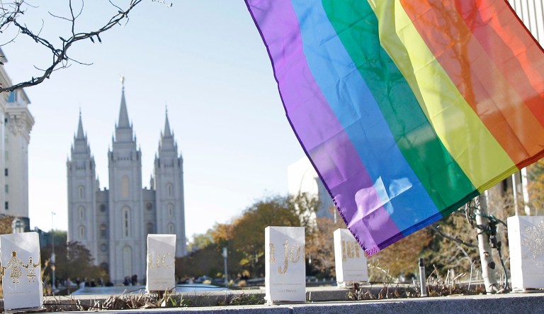 Church of Jesus Christ of Latter-day Saints in Salt Lake City.