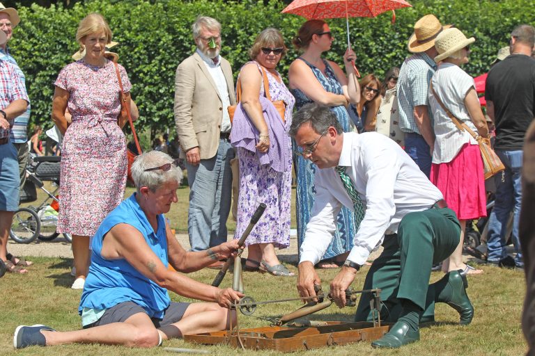 BBC Antiques Roadshow at Erddig, Wrexham.