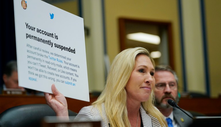 ‘I’m so glad you lost your jobs’: MTG rips into former Twitter execs during Oversight hearing