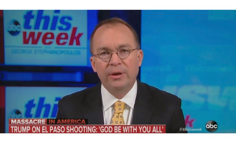 Mick Mulvaney: ‘Referendum’ on Trump will hurt chances of reelection
