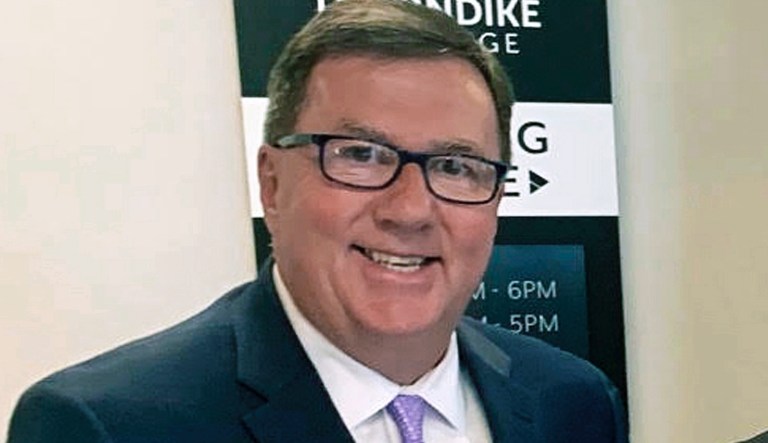 This Sept. 20, 2019, photo shows Massachusetts State Rep. David Nangle in Lowell, Mass. Federal officials announced Tuesday, Feb. 18, 2020, that Nangle, a Democrat who represents parts of Chelmsford and Lowell, has been arrested and charged with using thousands of dollars in campaign cash to fund personal expenses. 