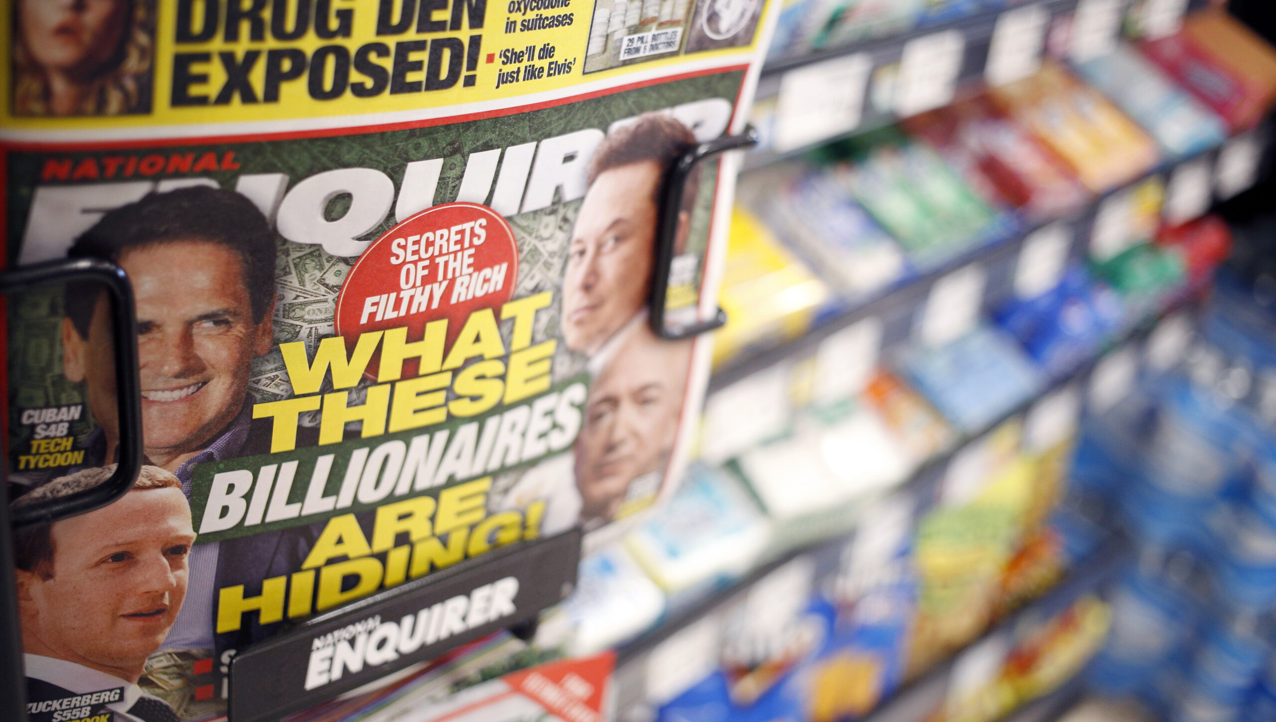 National Enquirer being sold for $100 million to CEO of Hudson News