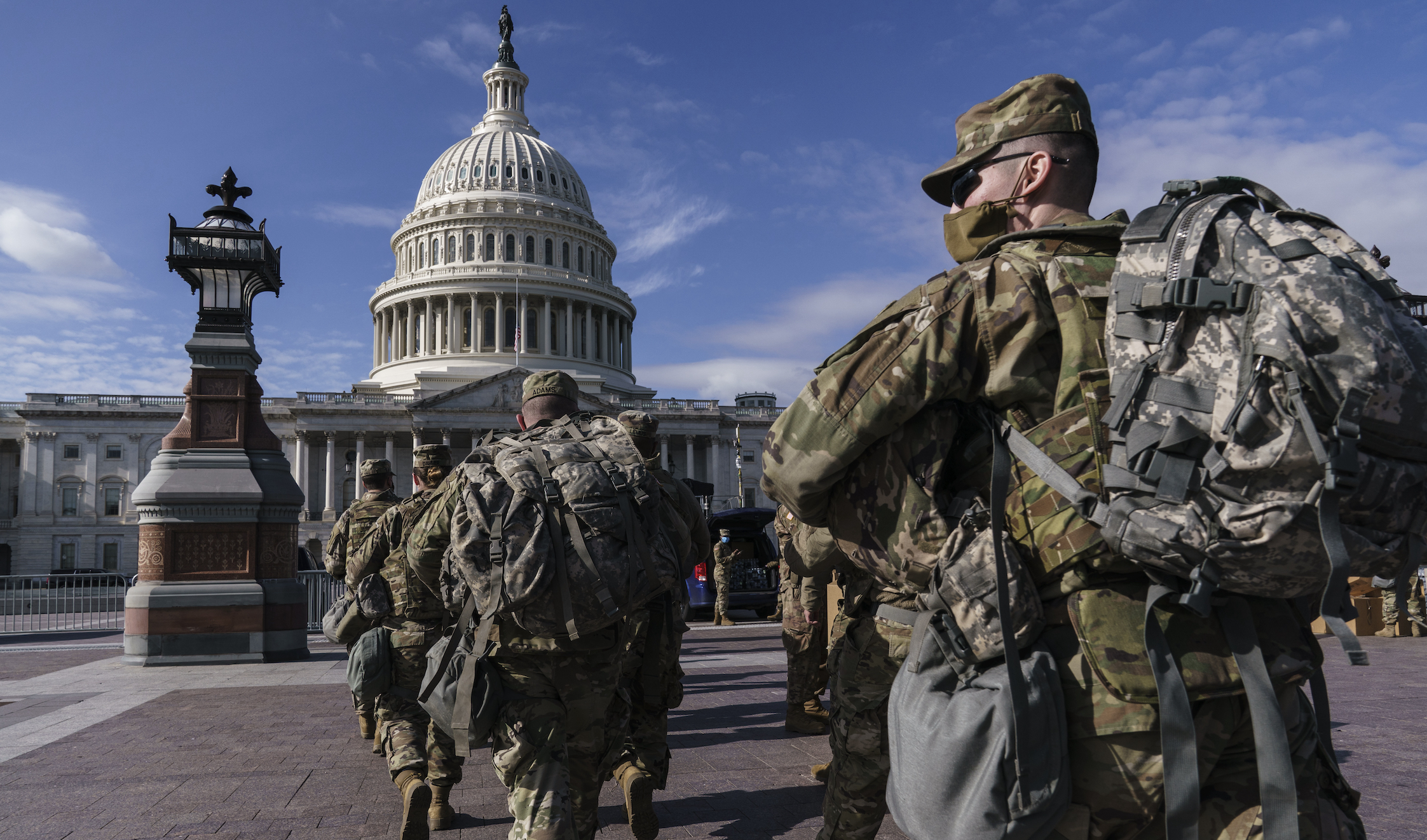 Defense bill bars private funding of National Guard with emergency exception