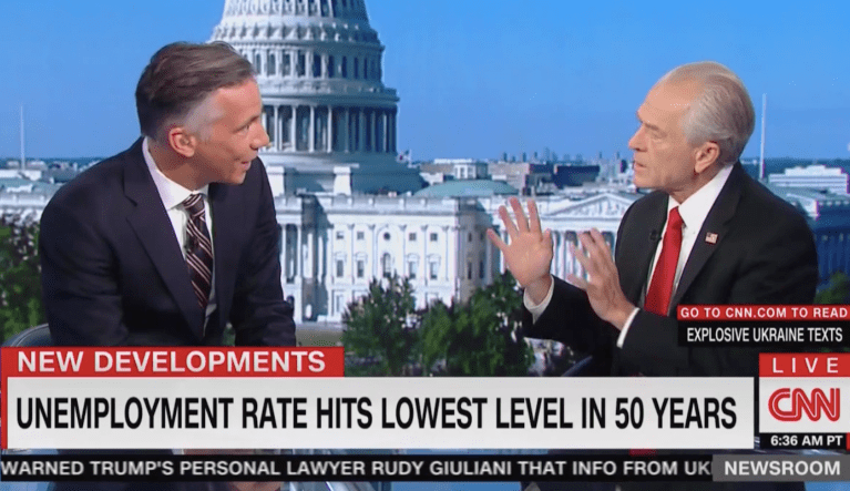 White House adviser Peter Navarro on CNN