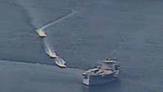 ‘Crystal clear’ guidance from Trump tweet encouraging attack on Iranian vessels