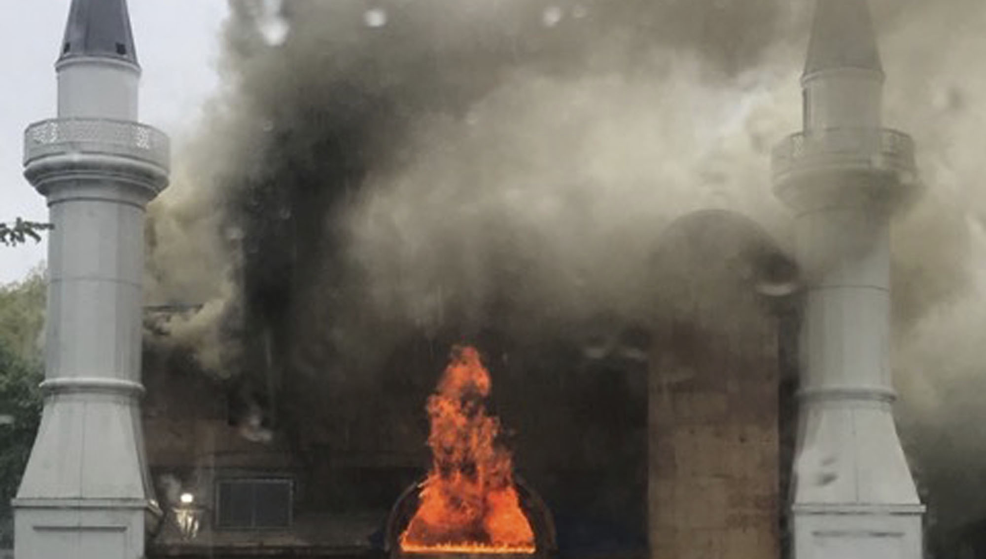 Connecticut mosque fire investigated as possible arson