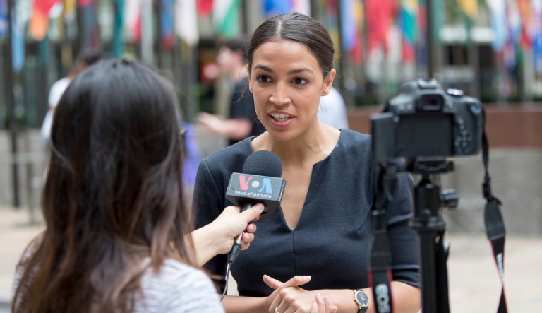 Alexandria Ocasio-Cortez, the 28-year-old political newcomer who upset Rep. Joe Crowley in New York's Democrat primary, says she brings an "urgency" to the fight for working families.