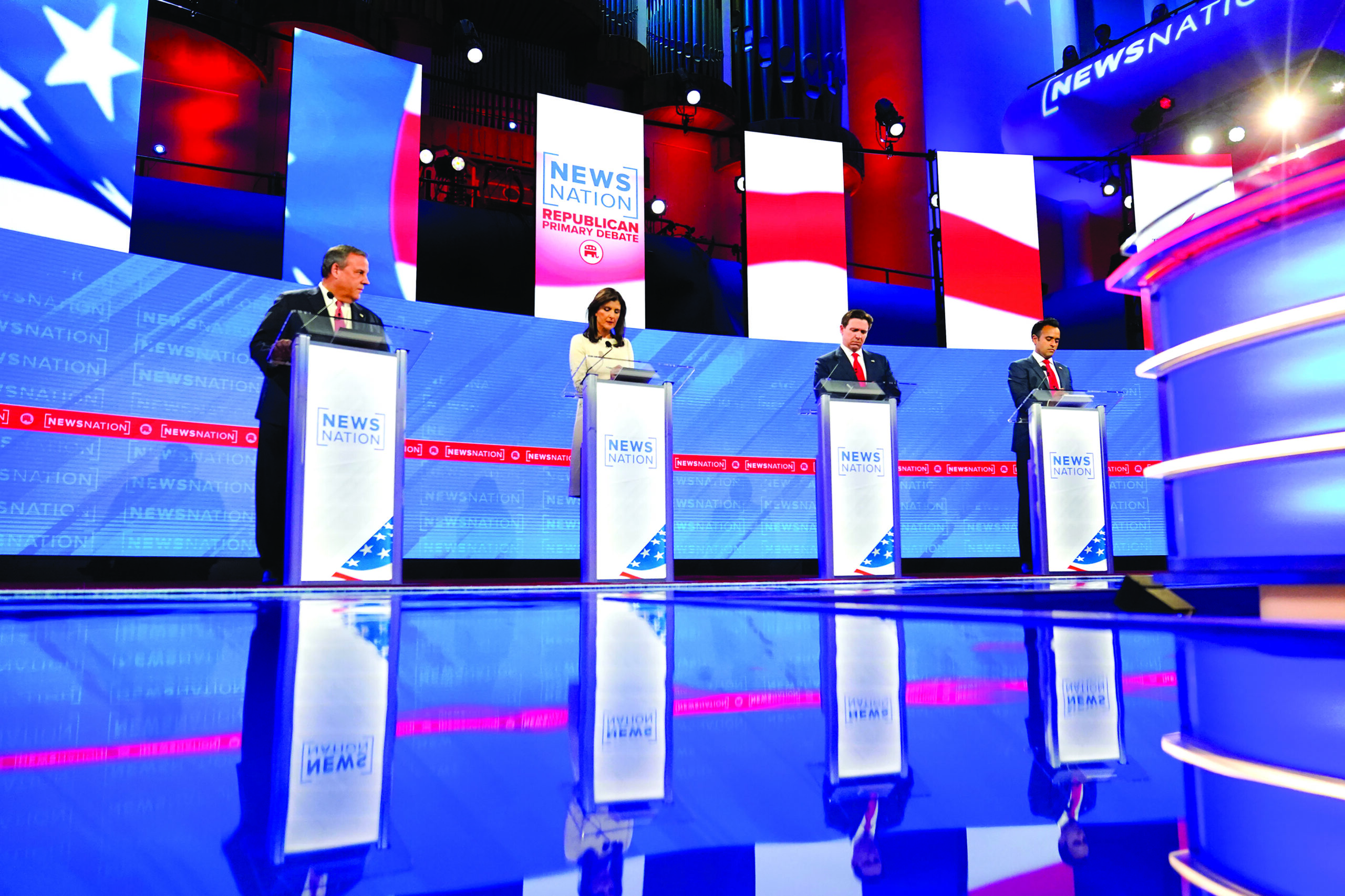 Chris Christie,Nikki Haley,Ron DeSantis,Vivek Ramaswamy