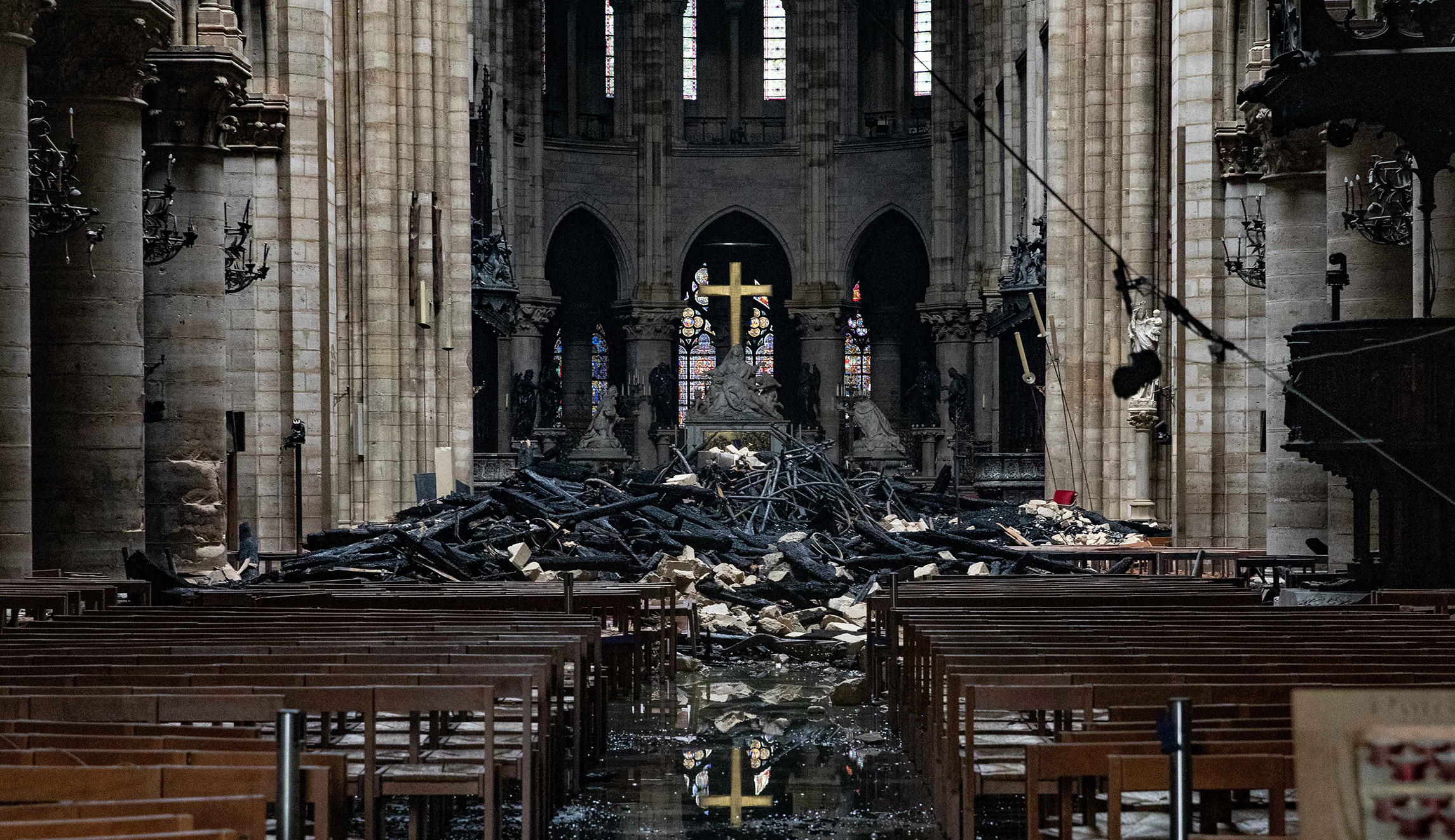 After French billionaires promised millions to restore Notre Dame, US citizens are picking up the tab