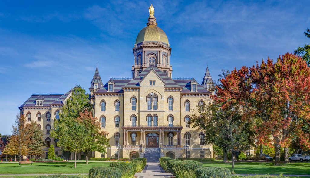 Notre Dame to host first 2020 presidential debate