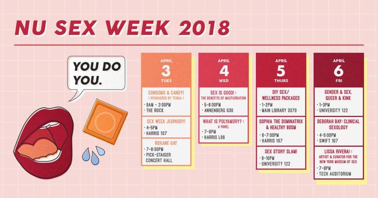 Northwestern University to present ‘NU Sex Week 2018’