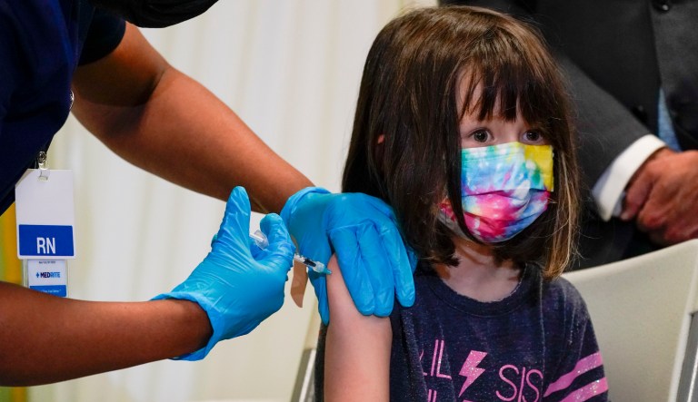 Pfizer vaccine much less effective for children 5-11, New York health officials say
