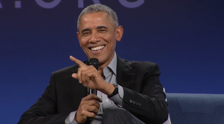 Barack Obama jokes: People would be born two years ago if they had a choice