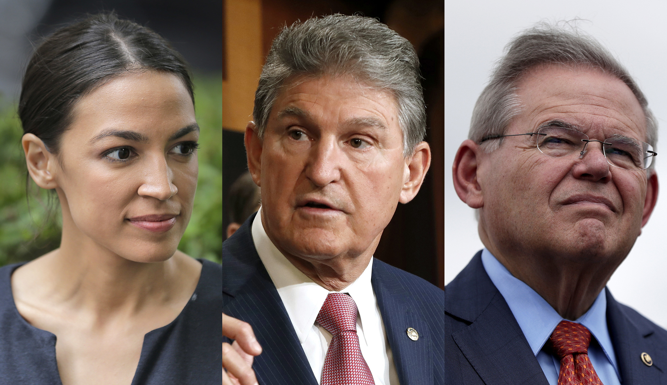 Alexandria Ocasio-Cortez cites Manchin, Menendez primaries while arguing Democrats need to better champion working class