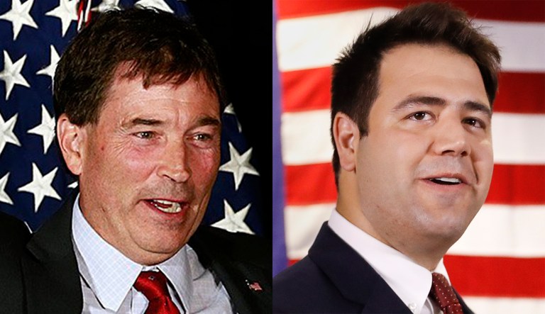 12th Congressional District candidates Republican Troy Balderson and Democrat Danny O'Connor.