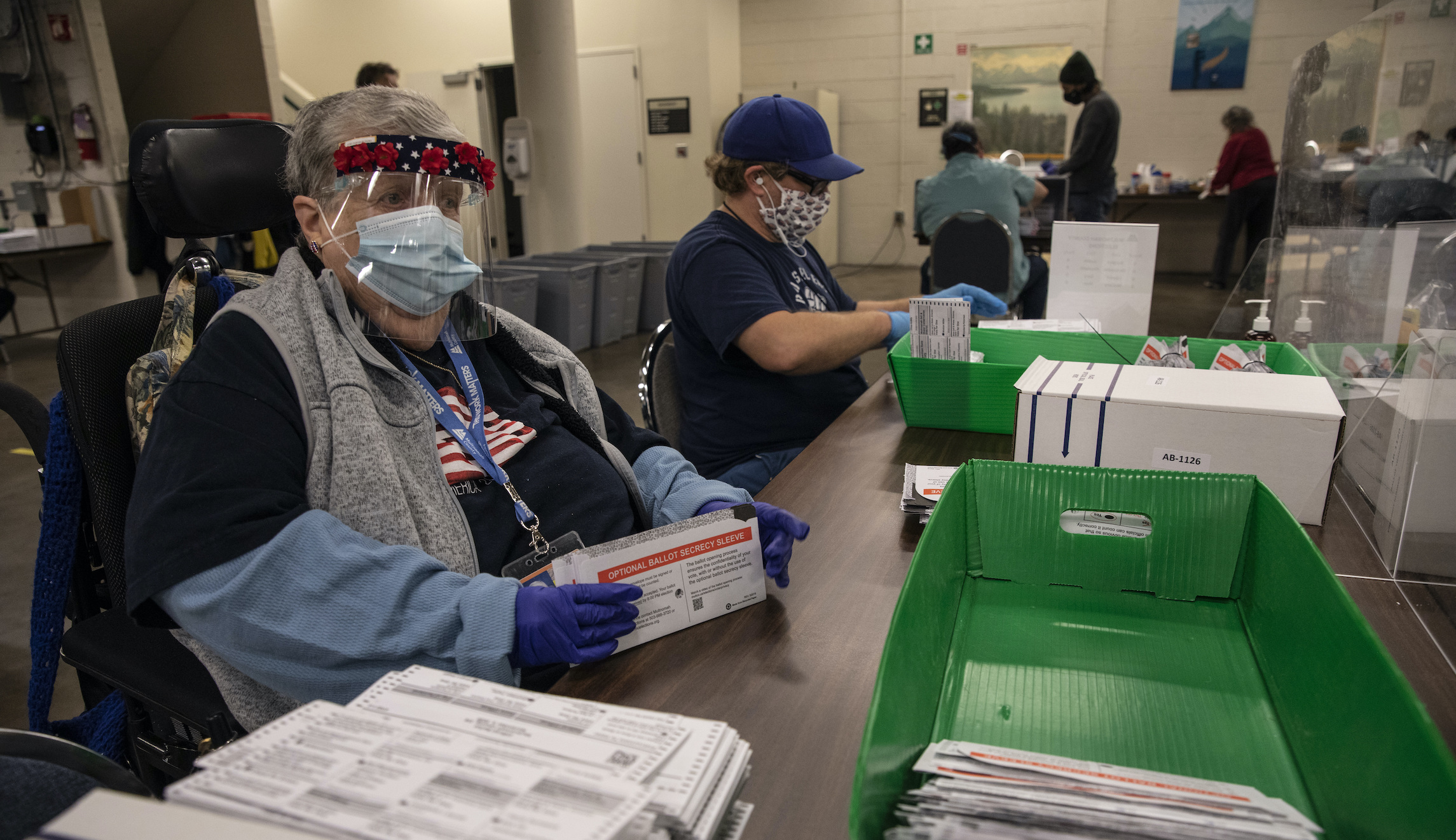 ‘Stop the count’: Group of poll watchers demand access to Detroit polling site