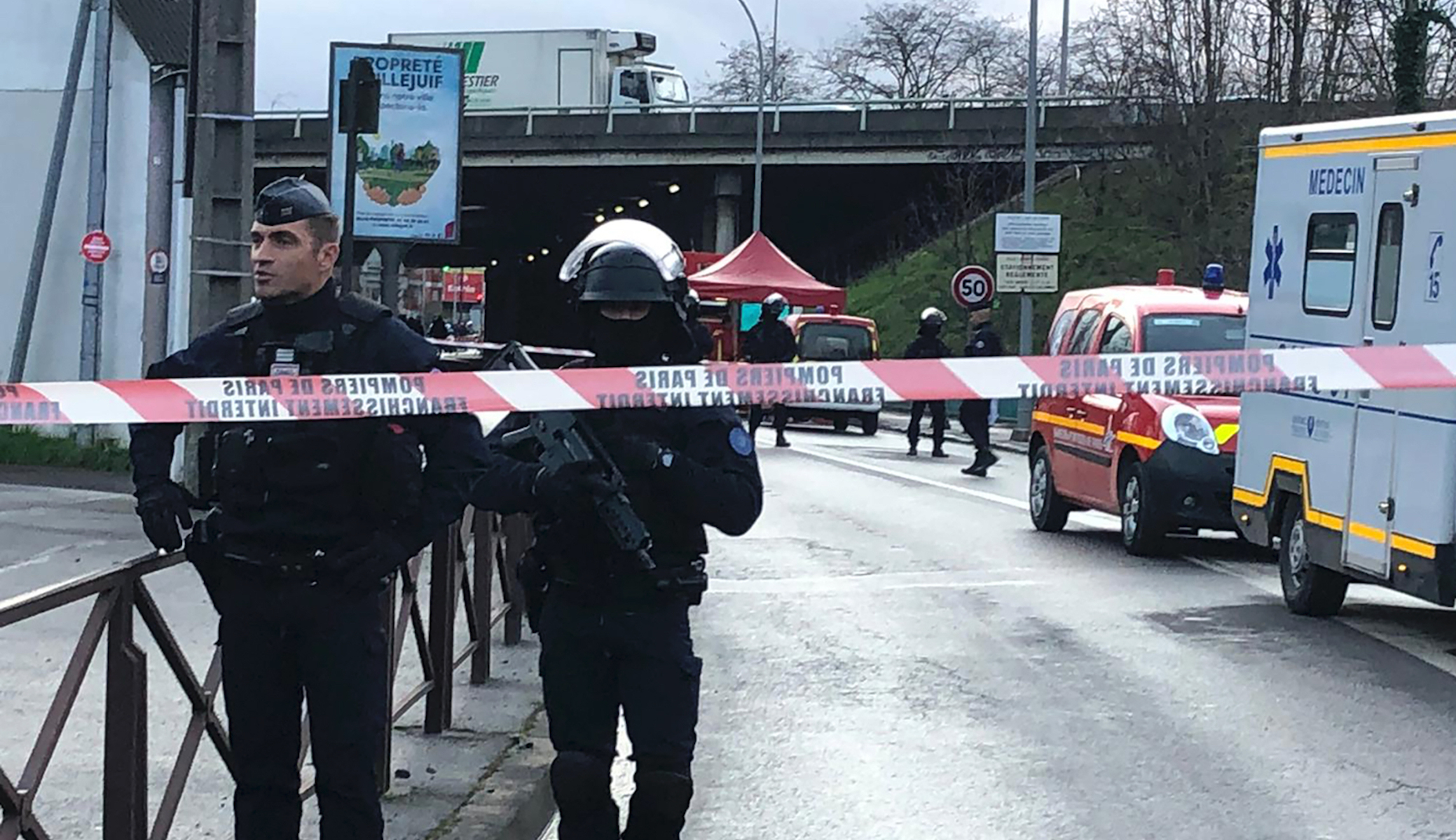 ‘Allahu Akbar’: Four injured in suspected terrorist attack in Paris