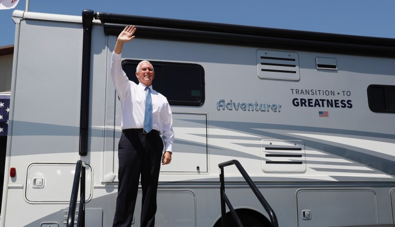 Pence says second-wave fears are overblown as hospitalizations rise in some states