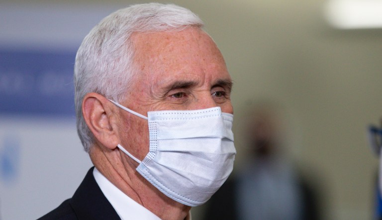 ‘My physician has not recommended that’: Pence is not taking hydroxychloroquine