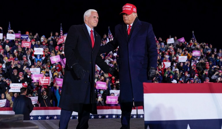 Pence and Trump have ‘spoken frequently’ since leaving White House