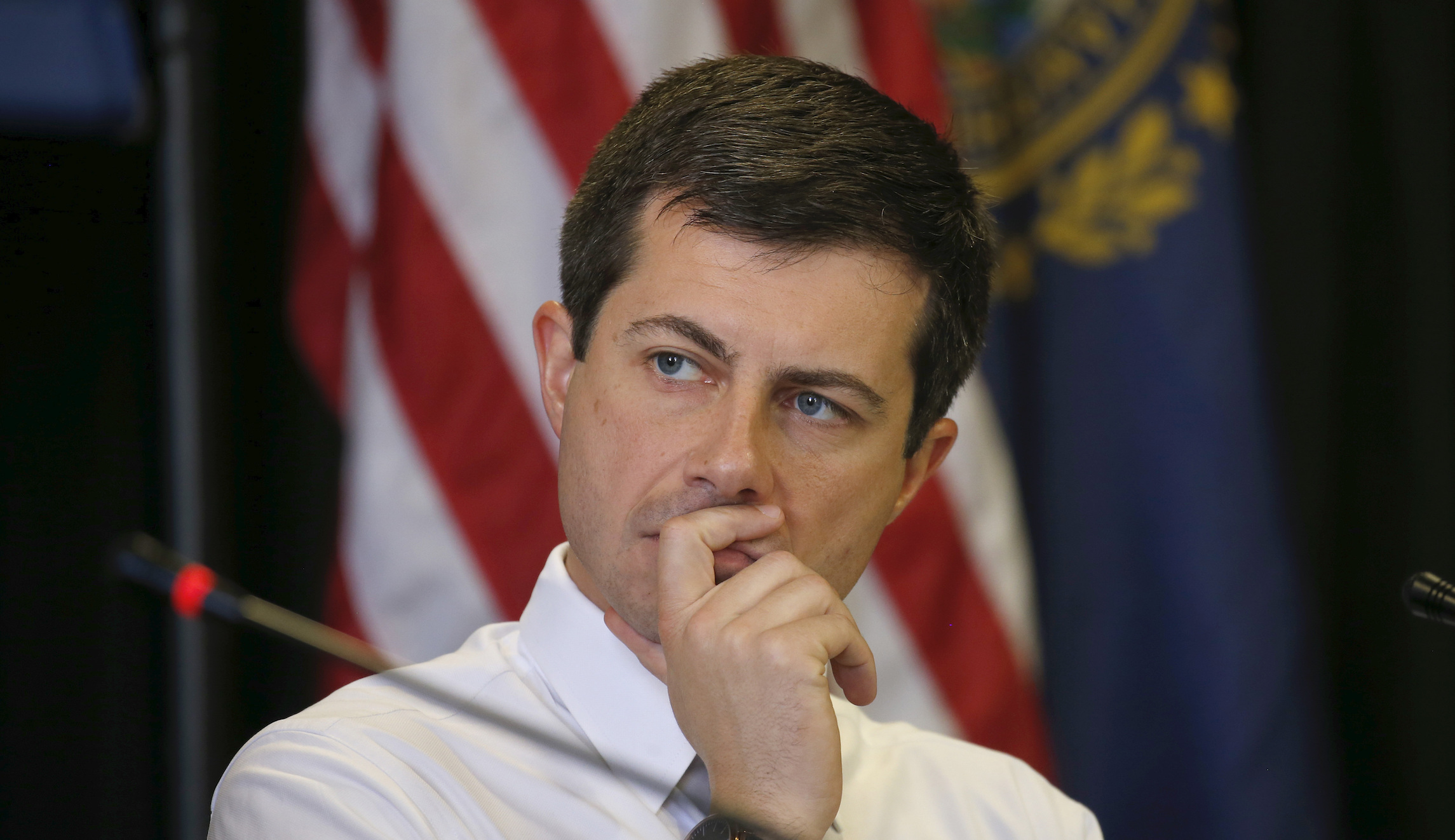 Buttigieg says his Christian faith means he is called to envision a ‘world without weapons’