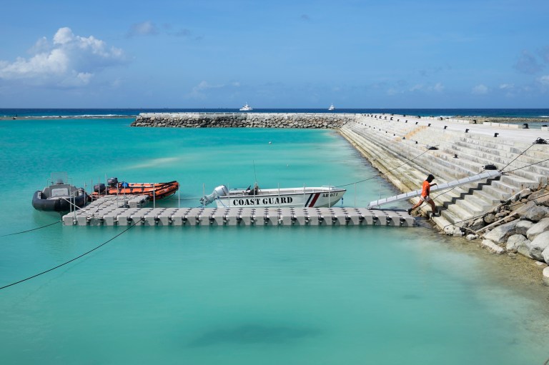 Philippines opens South China Sea outpost as it digs in against China