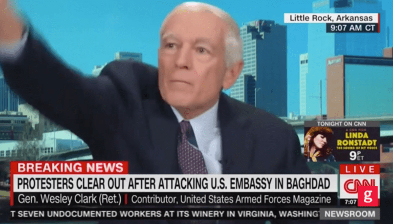 WATCH: Former NATO commander throws phone across room when it rings during CNN appearance