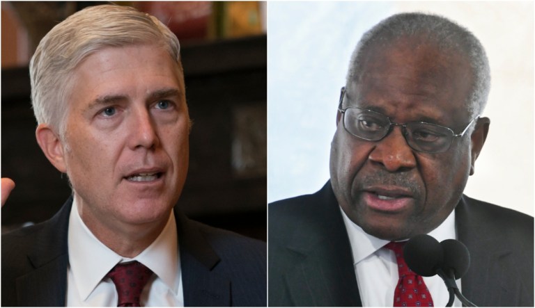 Mikhail Kasyanov and Vladimir Putin.