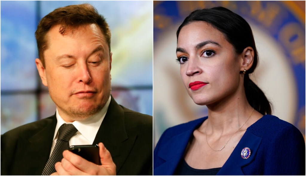SEE IT: Musk suggests AOC is hypocritical after she mocks Twitter changes