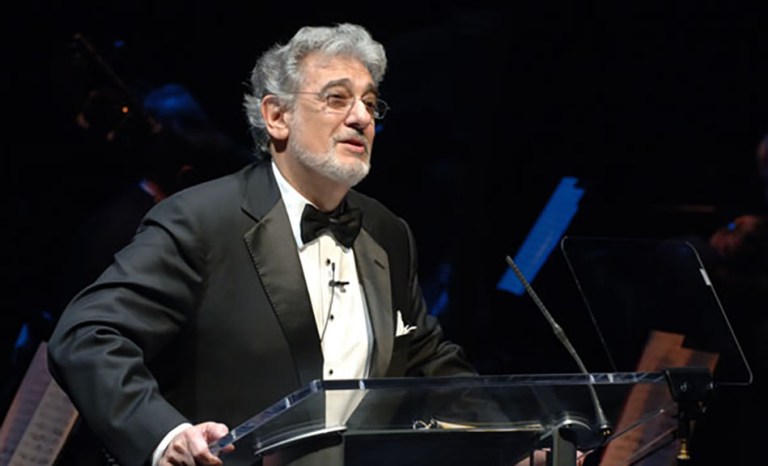 Pictured is PlaÌcido Domingo.