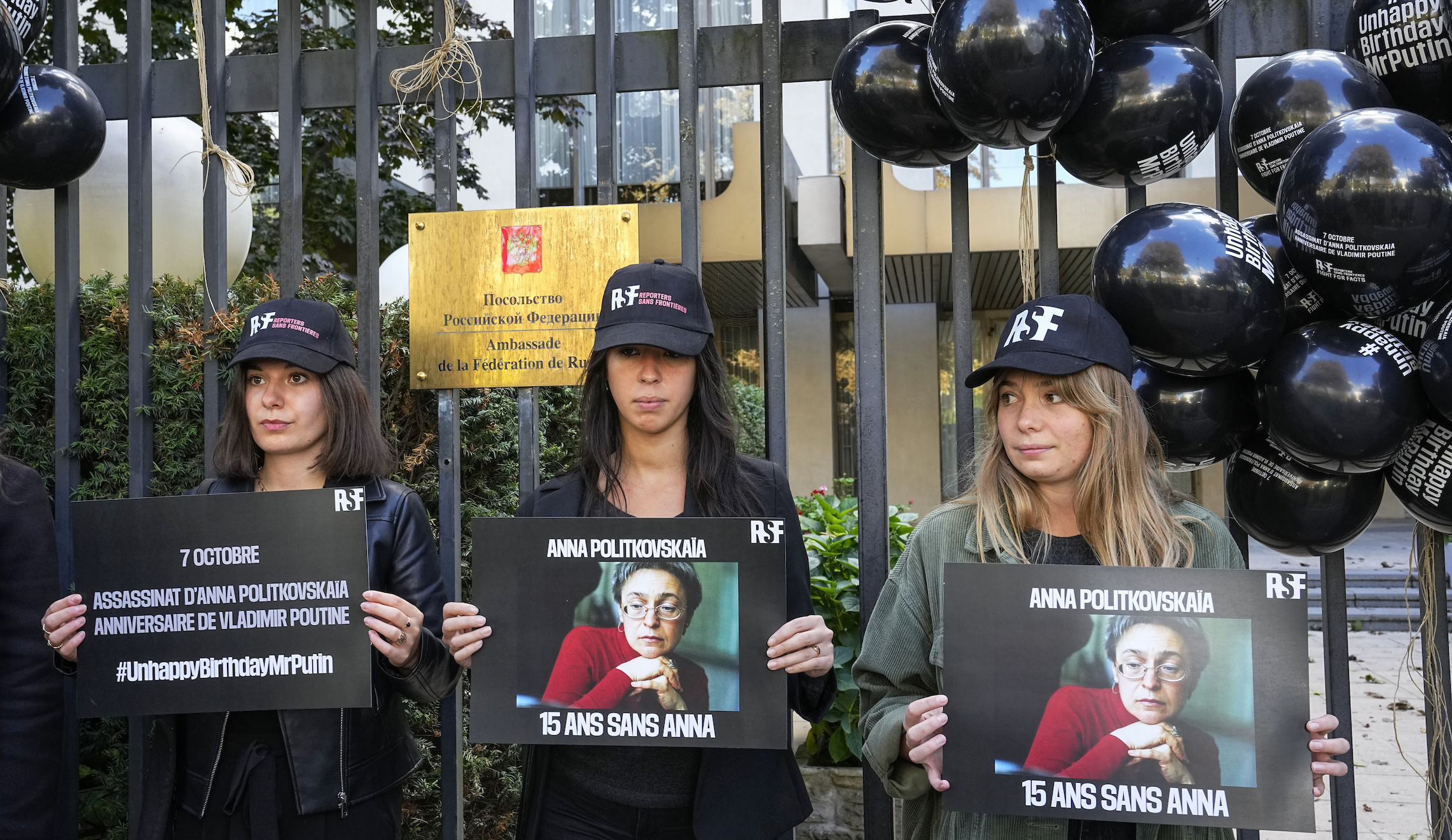 France Russia Politkovskaya