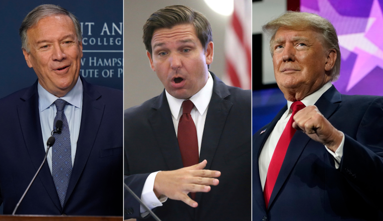 Mike Pompeo endorses Ron DeSantis against Donald Trump’s wishes