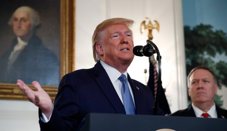 ‘You did a good job on her’: Trump jokes about Pompeo yelling at NPR reporter