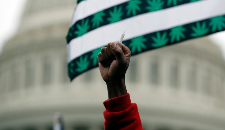 Marijuana activists behind last major White House smoke-in give Trump a breather