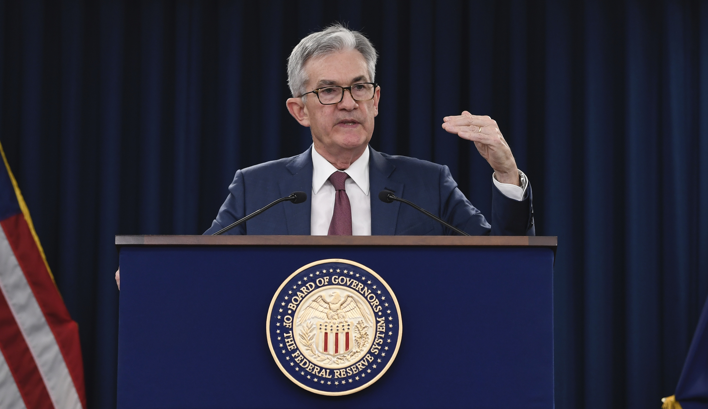 Jerome Powell pledges to use all Fed powers to buffer economy from pandemic fallout