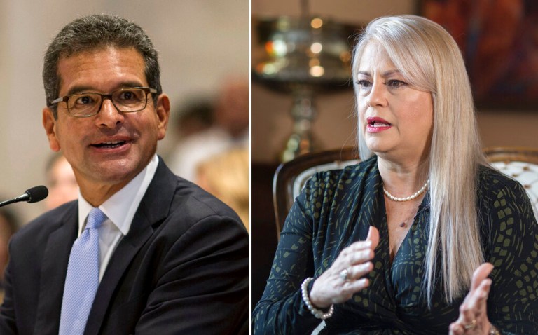 Pedro Pierluisi, sworn in as Puerto Ricoâs governor last week, speaks during a press conference at the government mansion La Fortaleza in San Juan, Puerto Rico, Tuesday, Aug. 6, 2019. After a sustained protest movement led to the resignation of the previous governor, the island's 3.2 million people now await the final outcome of the constitutional deadlock pitting Puerto Rico's Senate against Pedro Pierluisi.