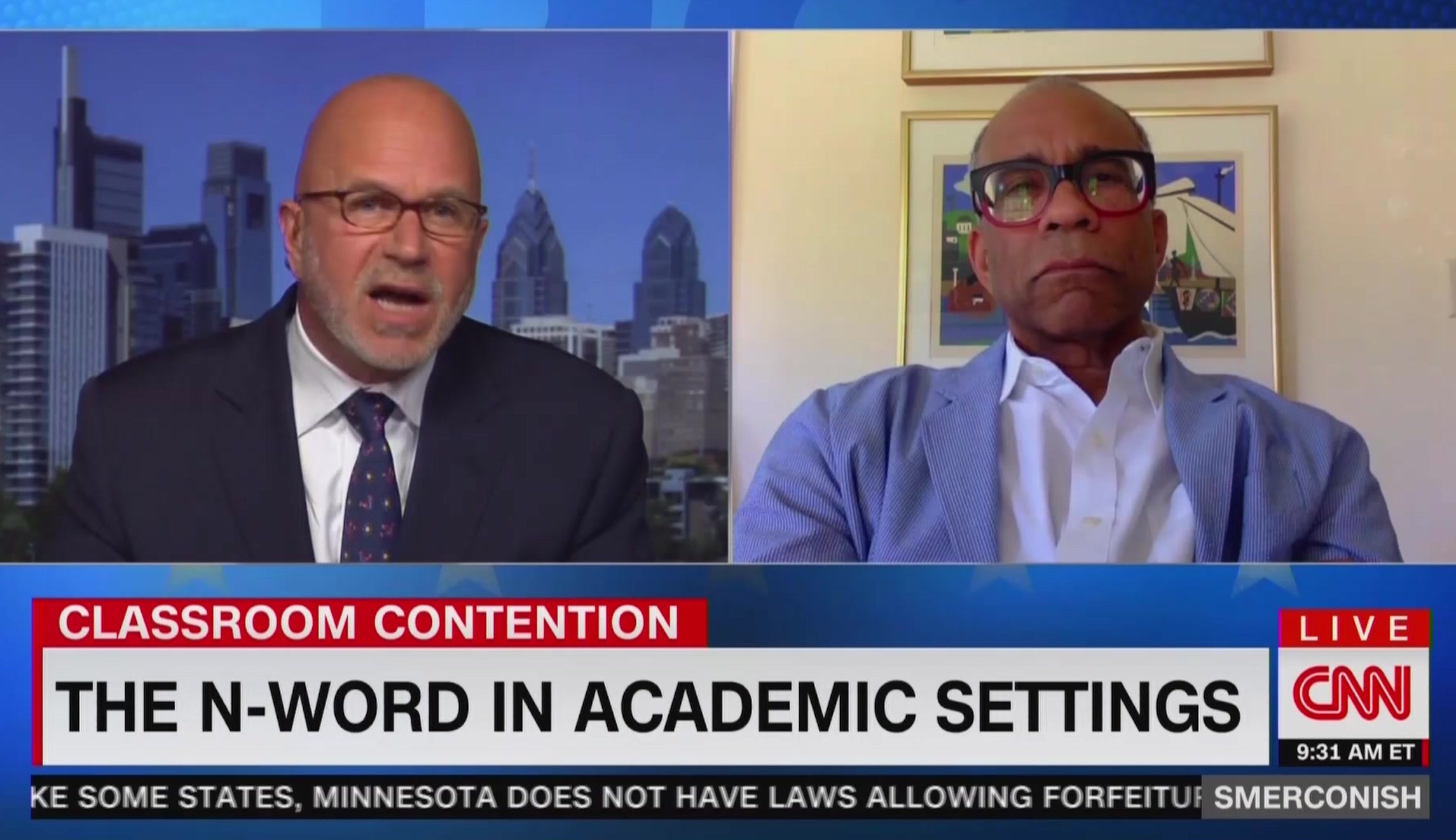 Black Harvard law professor uses uncensored N-word repeatedly on CNN