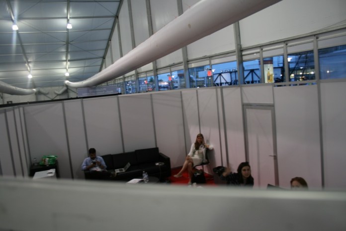 Sanders supporters walk out, occupy press tent after Clinton nomination