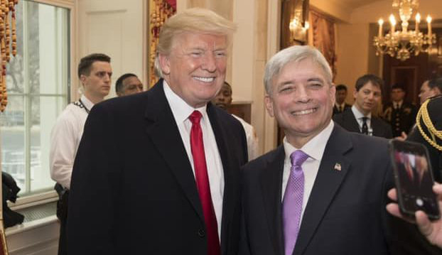 Trump defender threatened with ‘bullet hole through his chest’