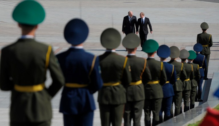 Russia warns of ‘armed conflicts’ with NATO, but Belarus might be Putin’s target