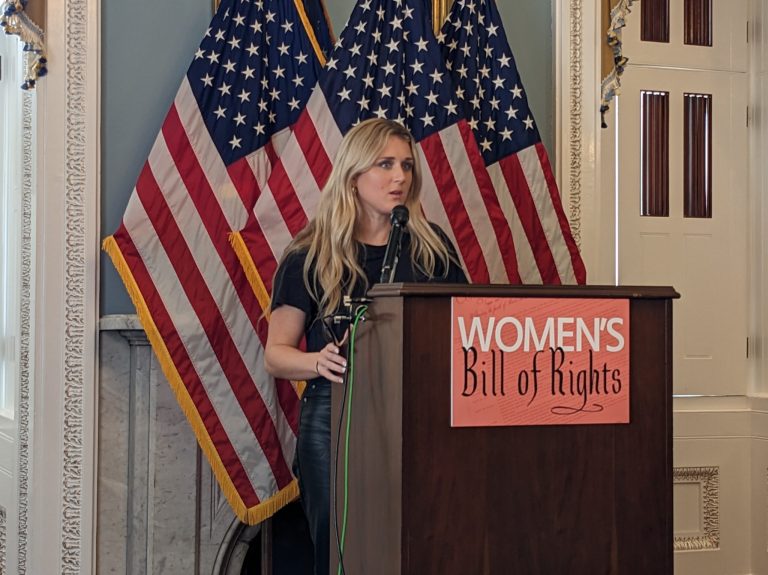 Riley Gaines: Swimming against ‘mediocre male’ inspired fight for women’s rights