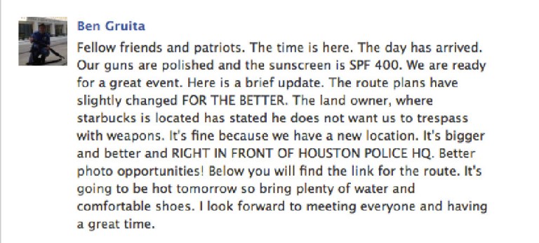 This group of Houston gun owners celebrated Independence Day the best way possible