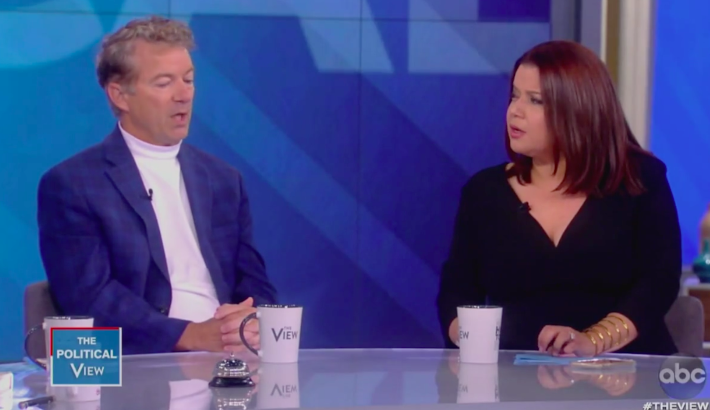 ‘Those women go on and on yelling and screaming’: Rand Paul trashes The View after appearance