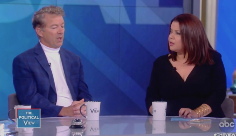 ‘Those women go on and on yelling and screaming’: Rand Paul trashes The View after appearance