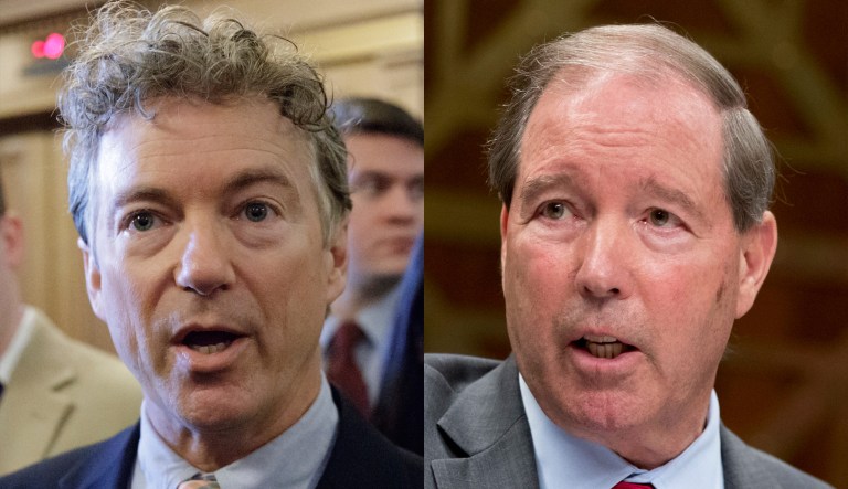 Rand Paul, Tom Udall.