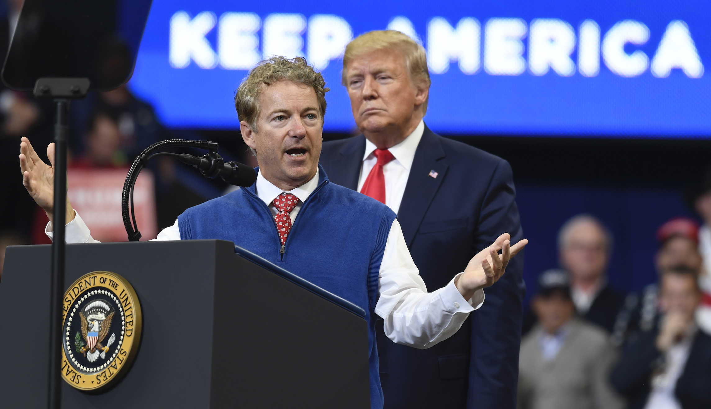 ‘Do your job!’: Rand Paul demands media reveal whistleblower and Congress defend Trump