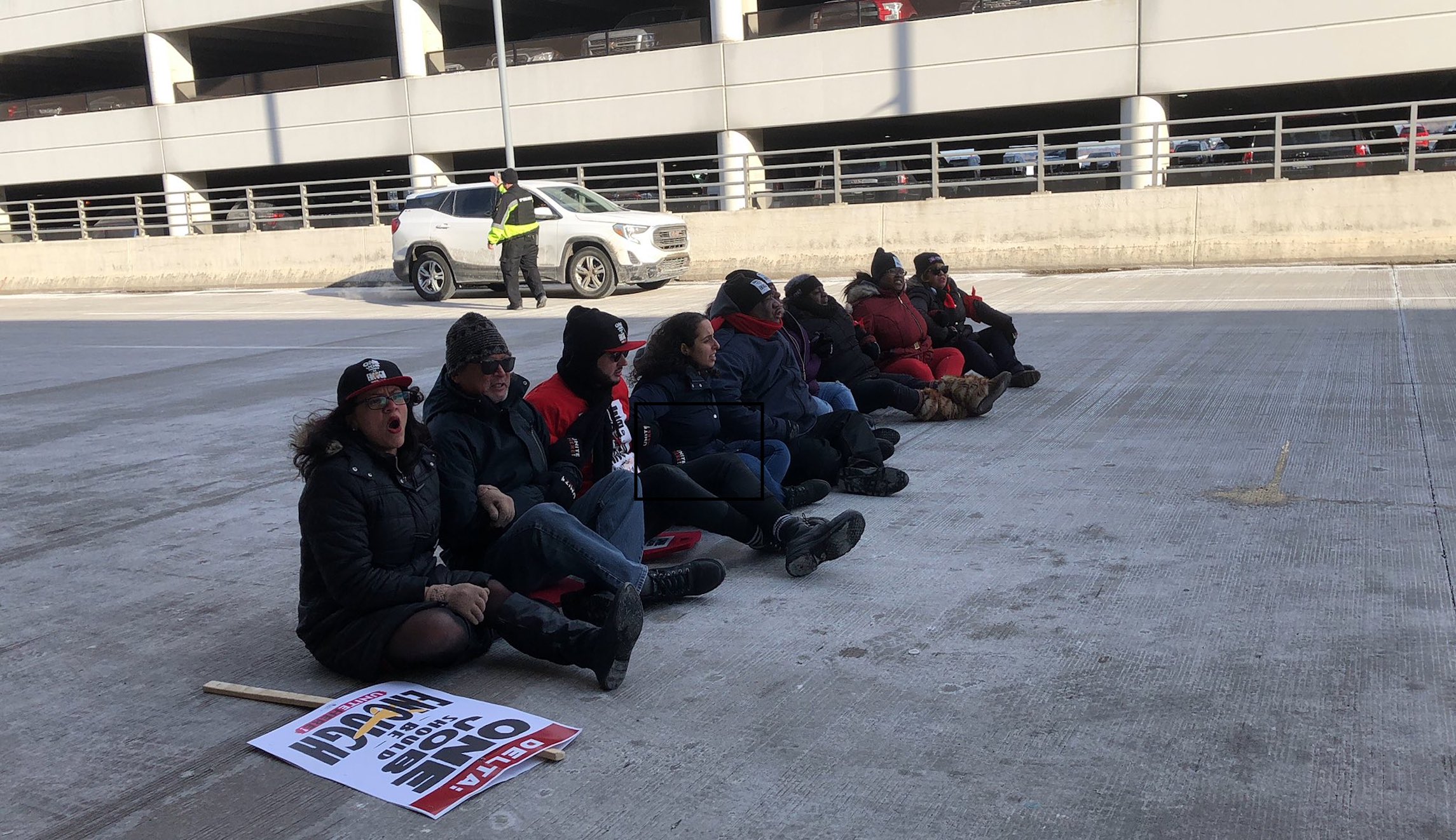 Rashida Tlaib arrested protesting with airline workers