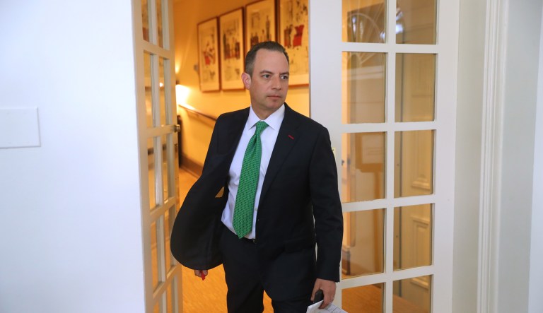 White House Chief of Staff Reince Priebus at the White House in Washington, Wednesday, June 1, 2017.
