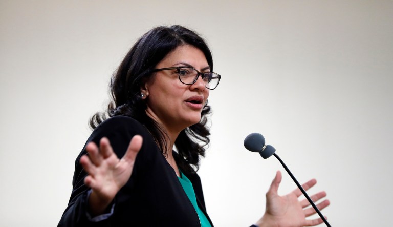 Freshman Democrat Rashida Tlaib unleashes anti-Semitic dual loyalty smear
